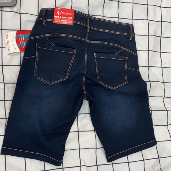 SUKO JEANS BERMUDA SHORTS - Picture 2 of 3